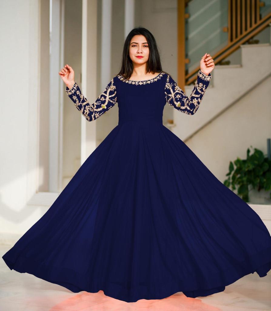 Chiffon Long Maxi With Trouser