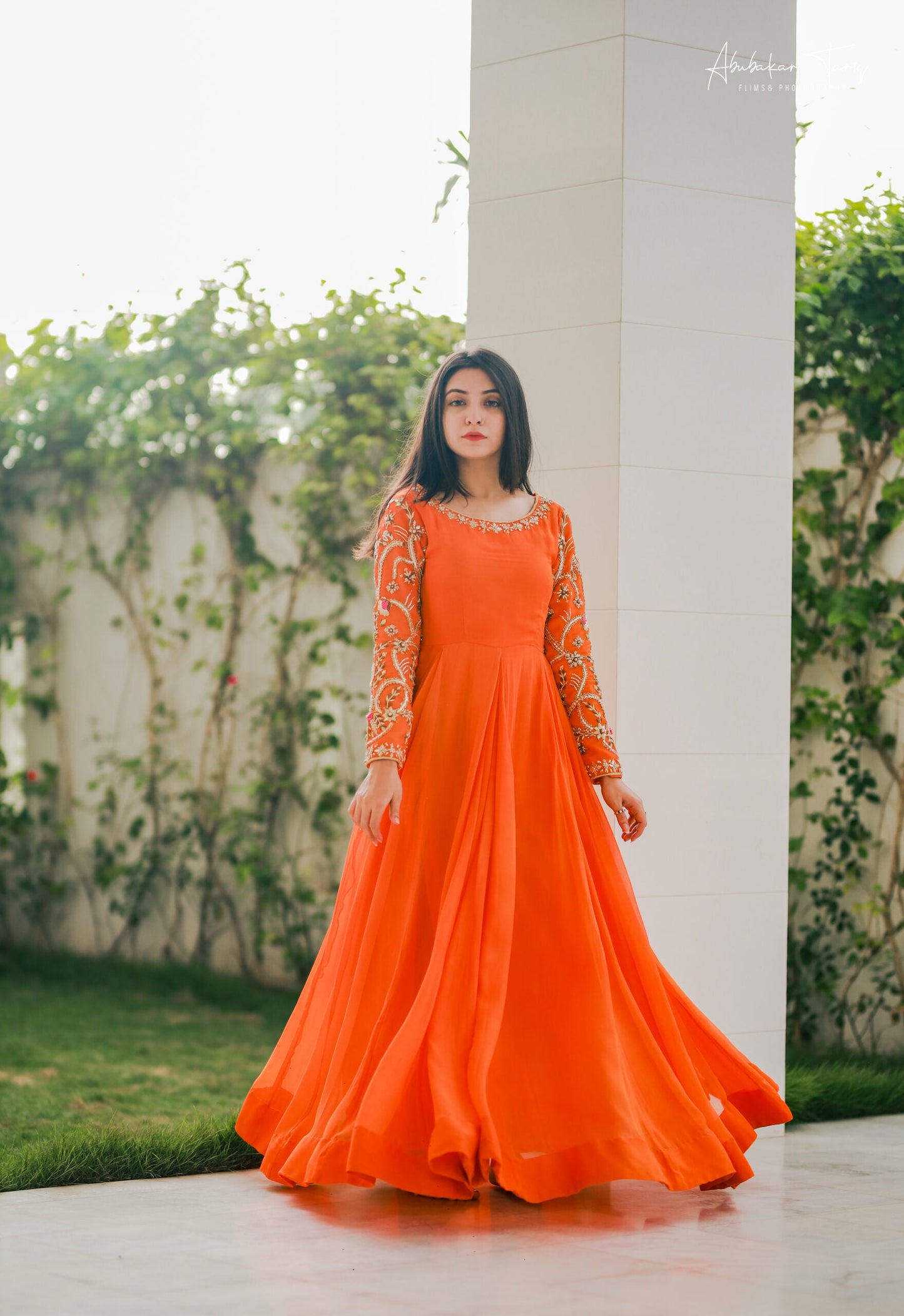 Chiffon Long Maxi With Trouser