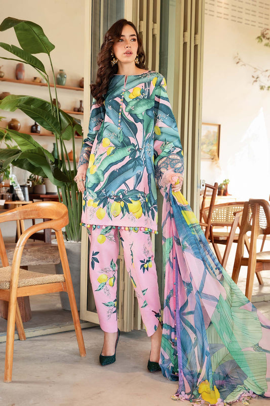 Maria B | 3 Piece Unstitched Printed Lawn Suit |